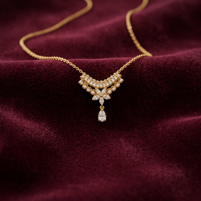 To My Beautiful Wife - Celestia Drop Necklace