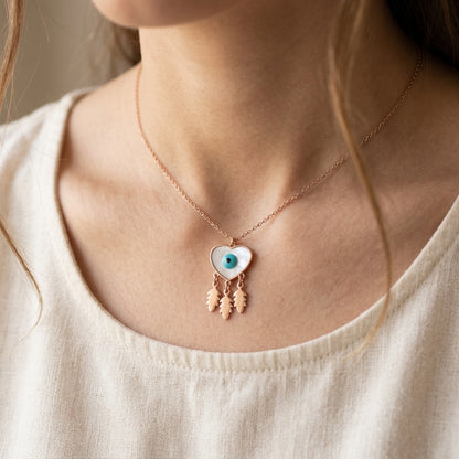 To My Daughter - Evil Eye Necklace
