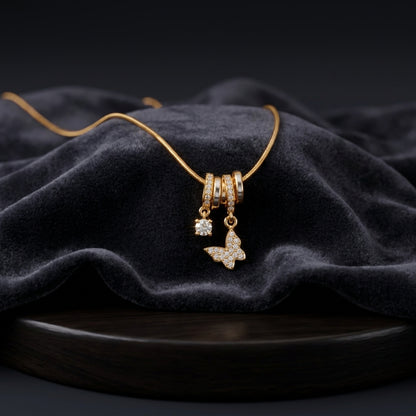To My Beautiful Sister - Butterfly Necklace