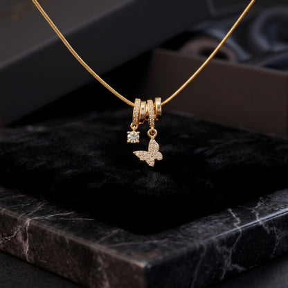 To My Beautiful Sister - Butterfly Necklace