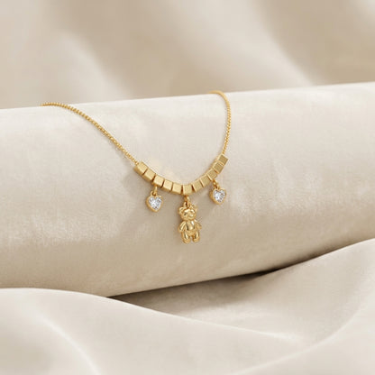 To My Daughter - Teddy Necklace