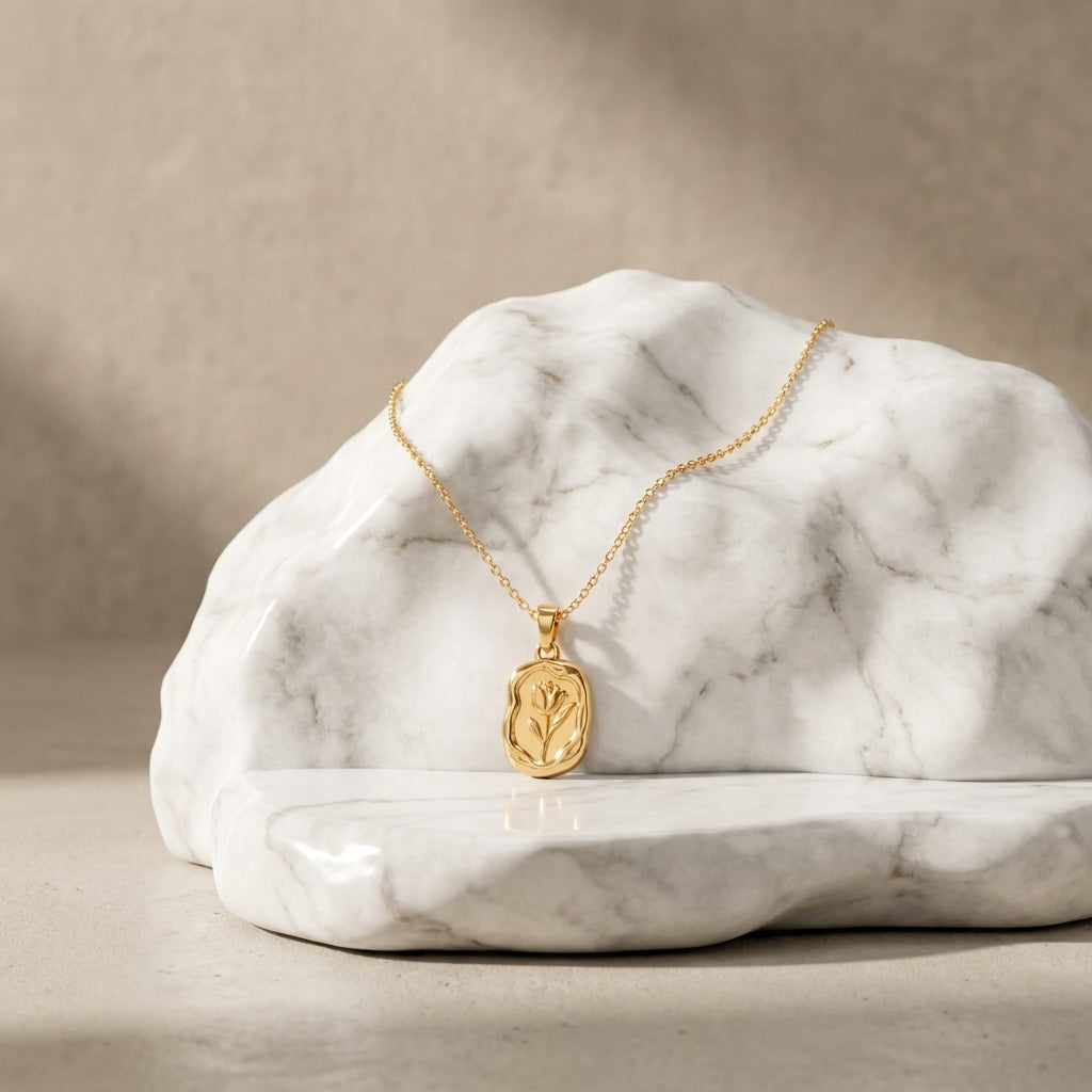 To My Daughter - Rose Necklace