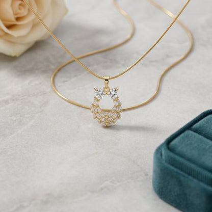 To My Dearest Sister Cute Round Necklace - Raksha Bandhan Gift