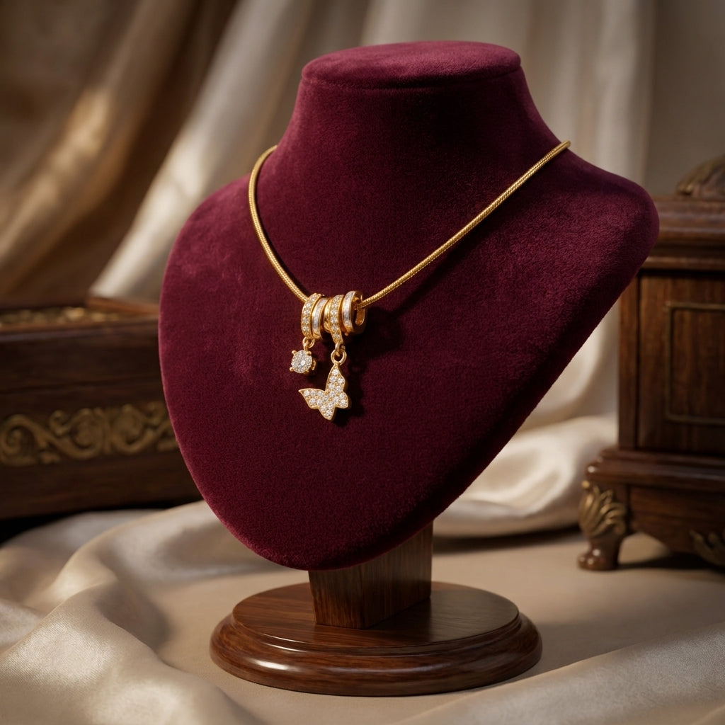 To My Beautiful Sister - Butterfly Necklace