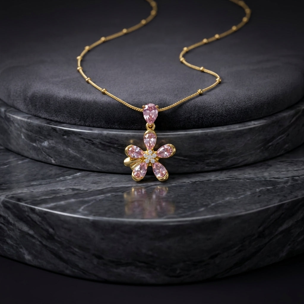 To My Beautiful Sister - Flower Necklace