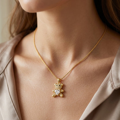 Raksha Bandhan Cute Teddy Necklace