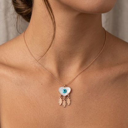To My Daughter - Evil Eye Necklace