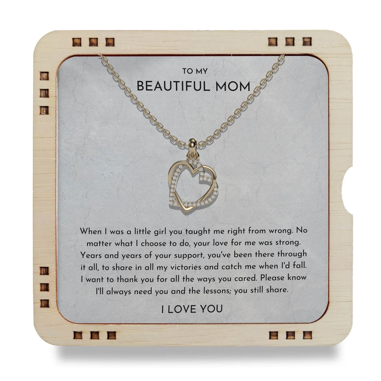 To MY Beautiful Mom- Catch me when I'd fall