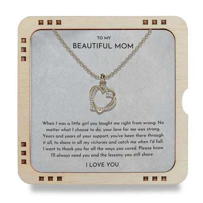 To MY Beautiful Mom- Catch me when I'd fall