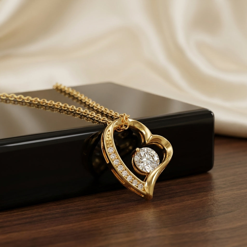 To My Daughter – Forever Love Necklace - Marathi