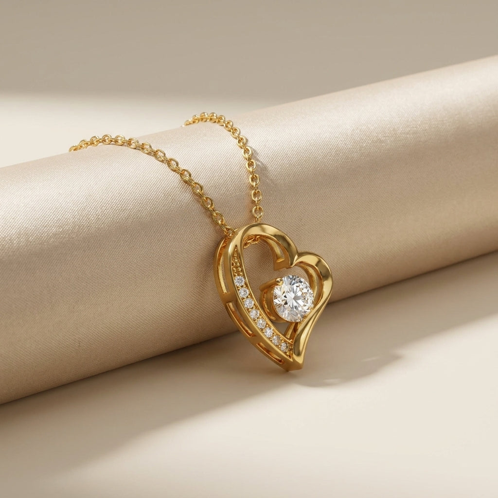 To My Daughter – Forever Love Necklace - Marathi